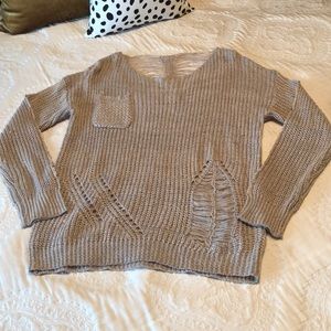 Distressed Sweater